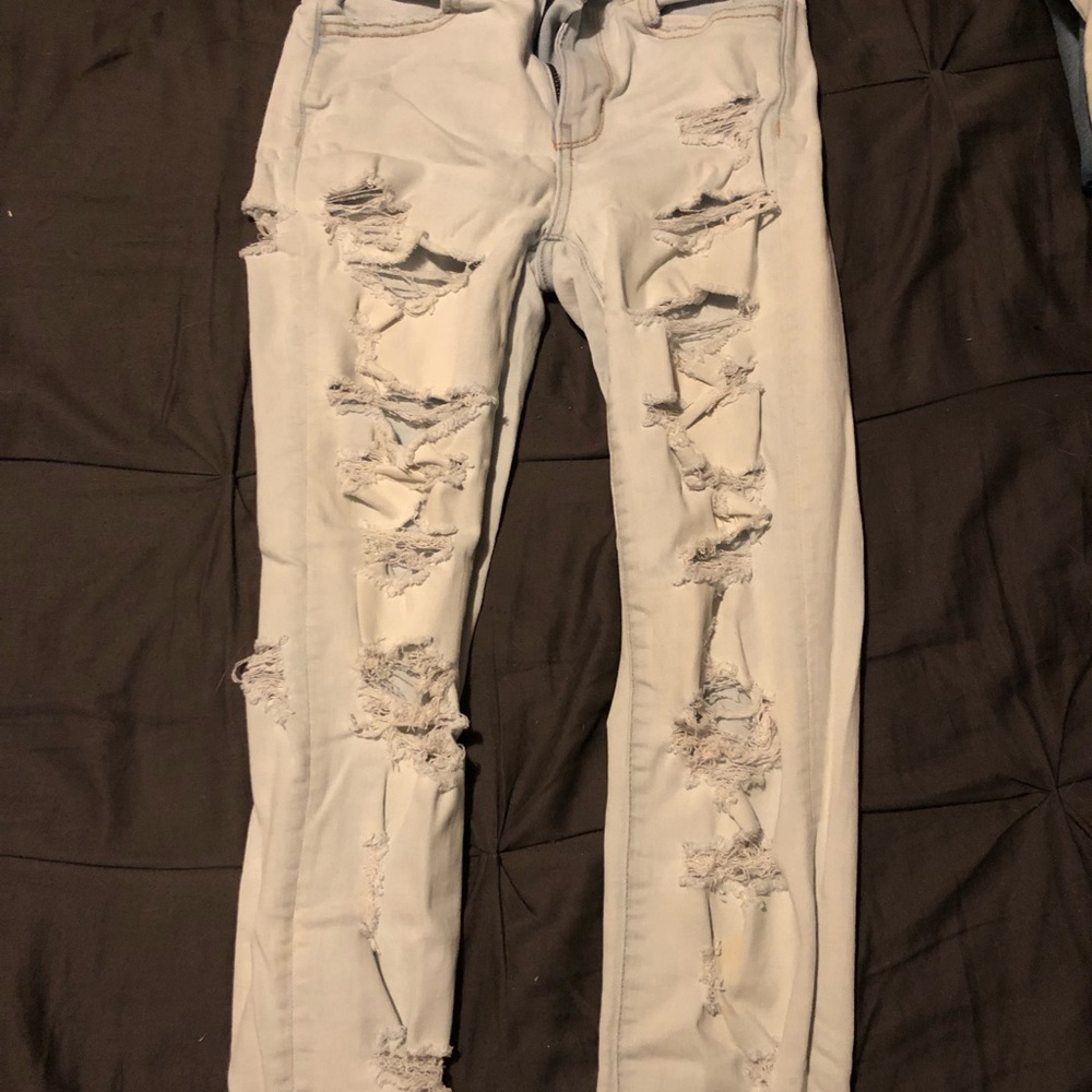 Jeans and shorts